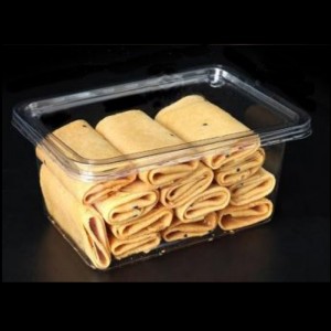 Caja de frutas ynueces secas sin tapa 175*125*72 mm HGF-PR1000