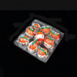 Bandeja de huevo de pato 185*180*75 mm 9 ranuras